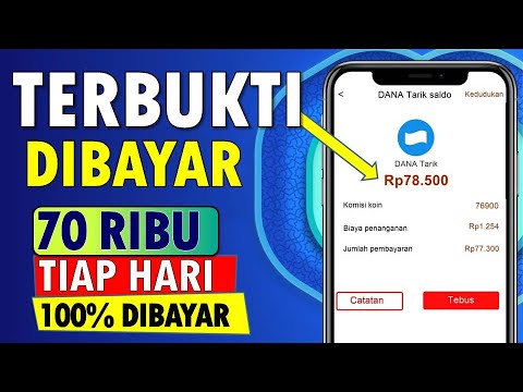 🔴 DIBAYAR 70 RIBU TIAP HARI ! APLIKASI PENGHASIL UANG 2021 TERBUKTI MEMBAYAR CEPAT