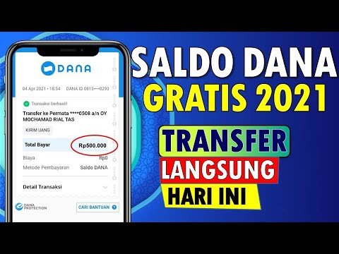 🔴 SALDO DANA GRATIS 2021 CEPAT TANPA APK