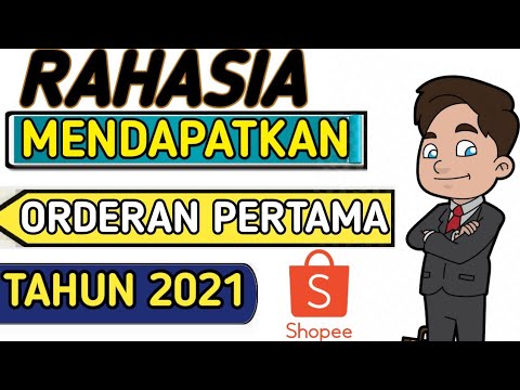 🔴CARA MENDAPATKAN ORDERAN PERTAMA DI SHOPEE