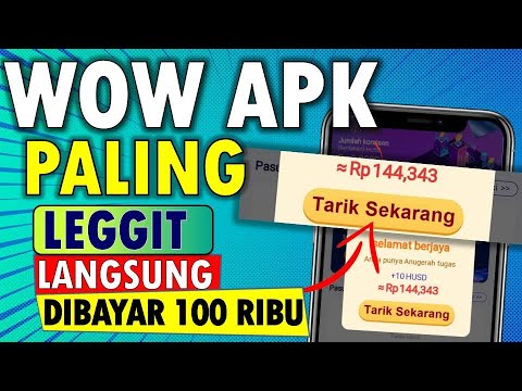 🔴 100% LEGGIT BANGET APLIKASI PENGHASIL UANG INI l APK PENGHASIL SALDO DANA