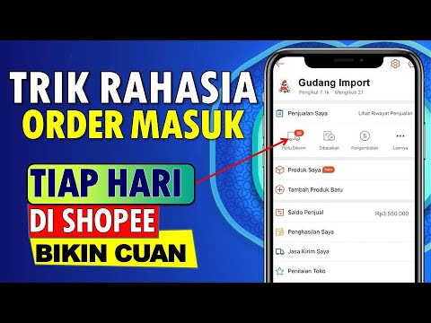 🔴 BONGKAR ! CARA BANJIR ORDERAN DI SHOPEE UNTUK PEMULA