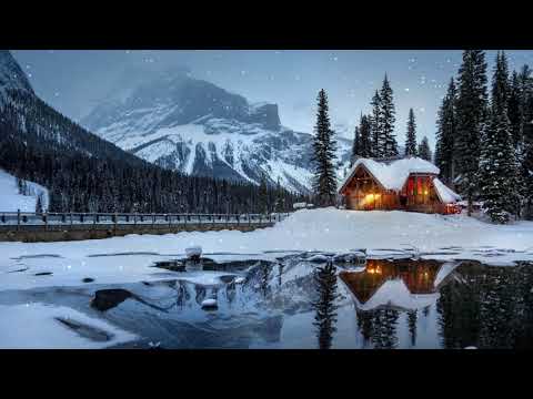 Download Winter Cabin Snow House 4k live wallpaper.