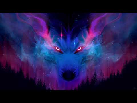 Download Cosmic Wolf Howling live 4k wallpaper HD.