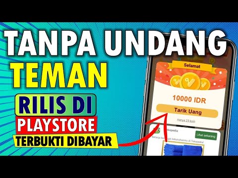 🔴 100% TERBUKTI DIBAYAR! APLIKASI PENGHASIL UANG l APLIKASI PENGHASIL SALDO DANA