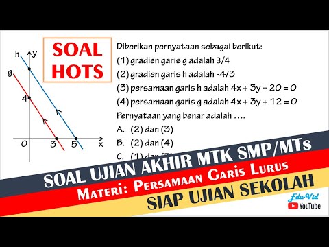 Soal Ujian Sekolah Matematika SMP Kelas 9 – PP ASPD DIY 2022 [No.3]