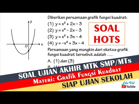 Soal Asli PP ASPD DIY Ujian Sekolah Matematika SMP Kelas 9 Tahun 2022 [No.2]