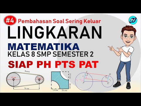 Soal PTS & PAT Matematika Kelas 8 SMP Semester 2 – Part 4 Lingkaran