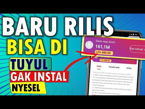 🔴 BARU RILIS BISA DI TUYUL! APLIKASI PENGHASIL UANG l APLIKASI PENGHASIL SALDO DANA TERCEPAT 2021