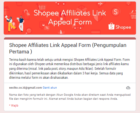 Pesanan Melalui Link Shopee Affiliates-mu Sedang Diperiksa Lebih Lanjut