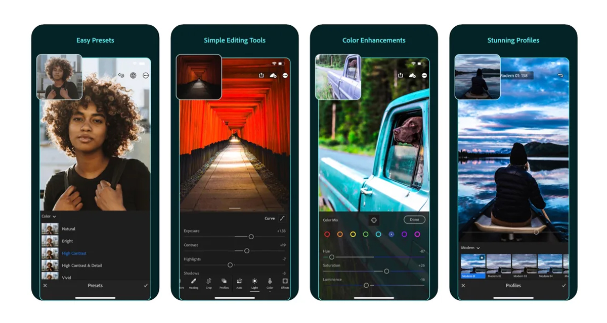 Fitur Lightroom Premium Apk