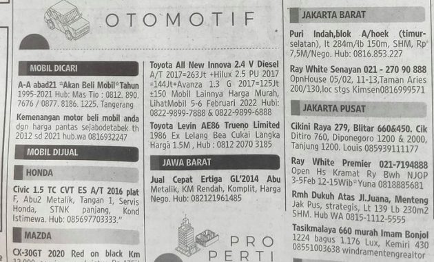 Apa yang Dimaksud Dengan Iklan Cetak